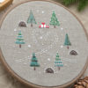 Merry Christmas Hand embroidery hoop