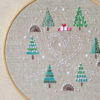 Merry Christmas Hand embroidery hoop